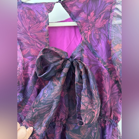 MELLODAY Purple Midi Dress - Picture 8 of 10